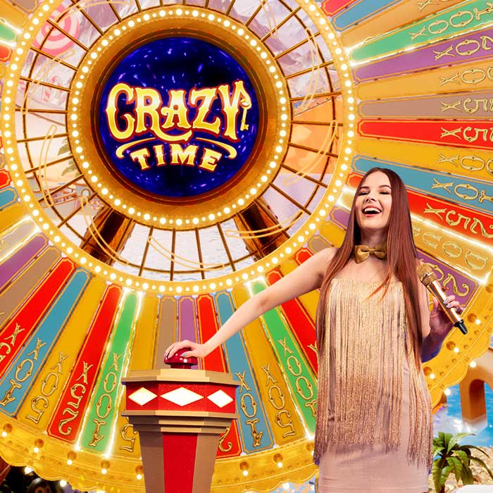 Crazy Time gokkast van Evolution